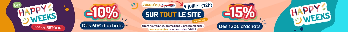 Offre Happy Weeks Eté 2026